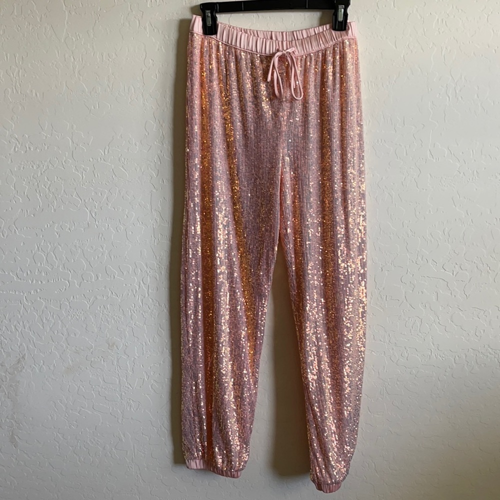 Victoria's Secret Pink Sequin Joggers